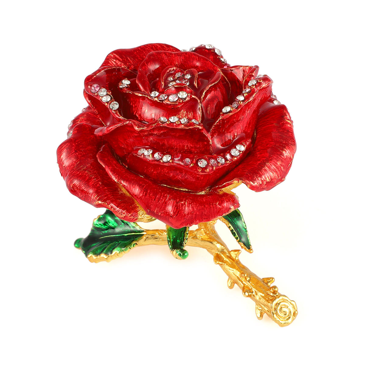 Resting Flower Designed With Intrigue Gold Plated