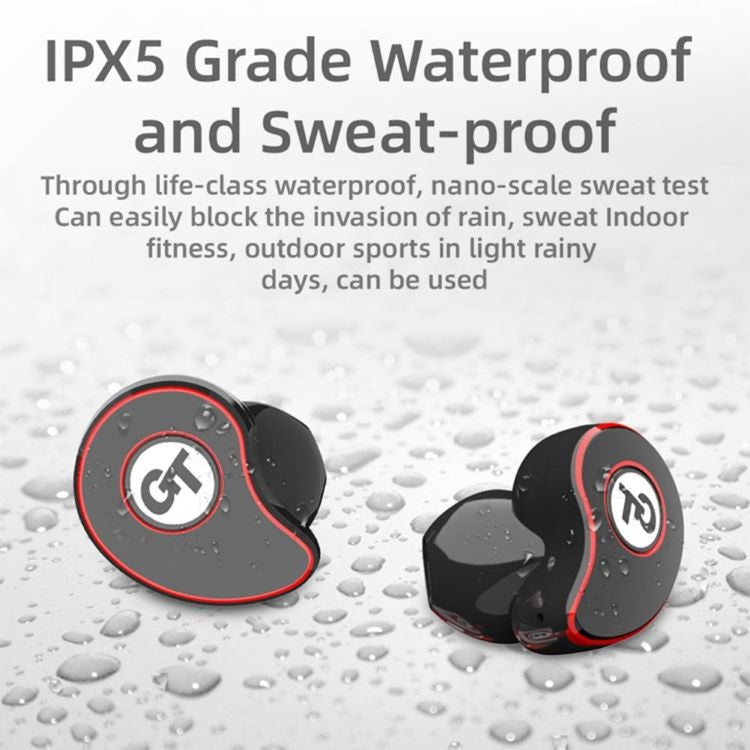 Bluetooth Earbuds 6D Surround Sound IPX5 Waterproof Noise Cancellation