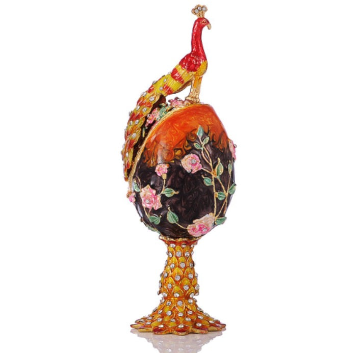 Faberge Eggs Exquisite Imitations Peacock