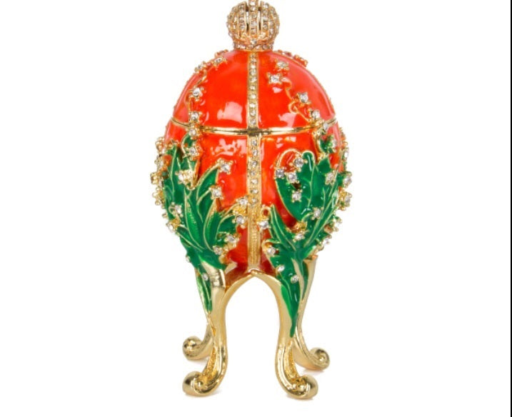 Faberge Eggs Exquisite Imitations Lilies Of The Valley