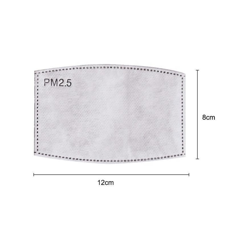 Pack of Filters PM2.5 Activated Carbon 5 Layers Disposable