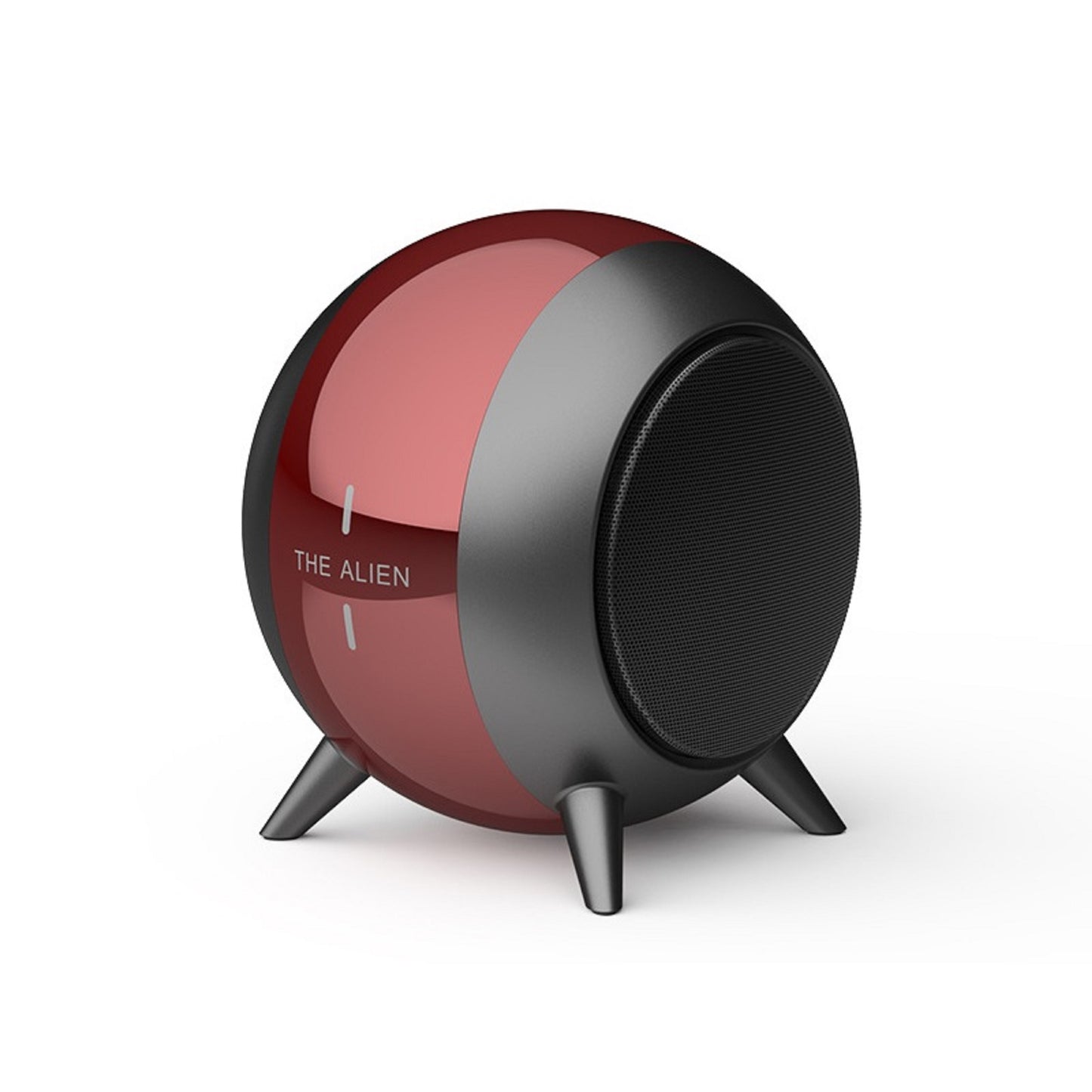 Bluetooth Speaker Alien-Shaped  Black/Red